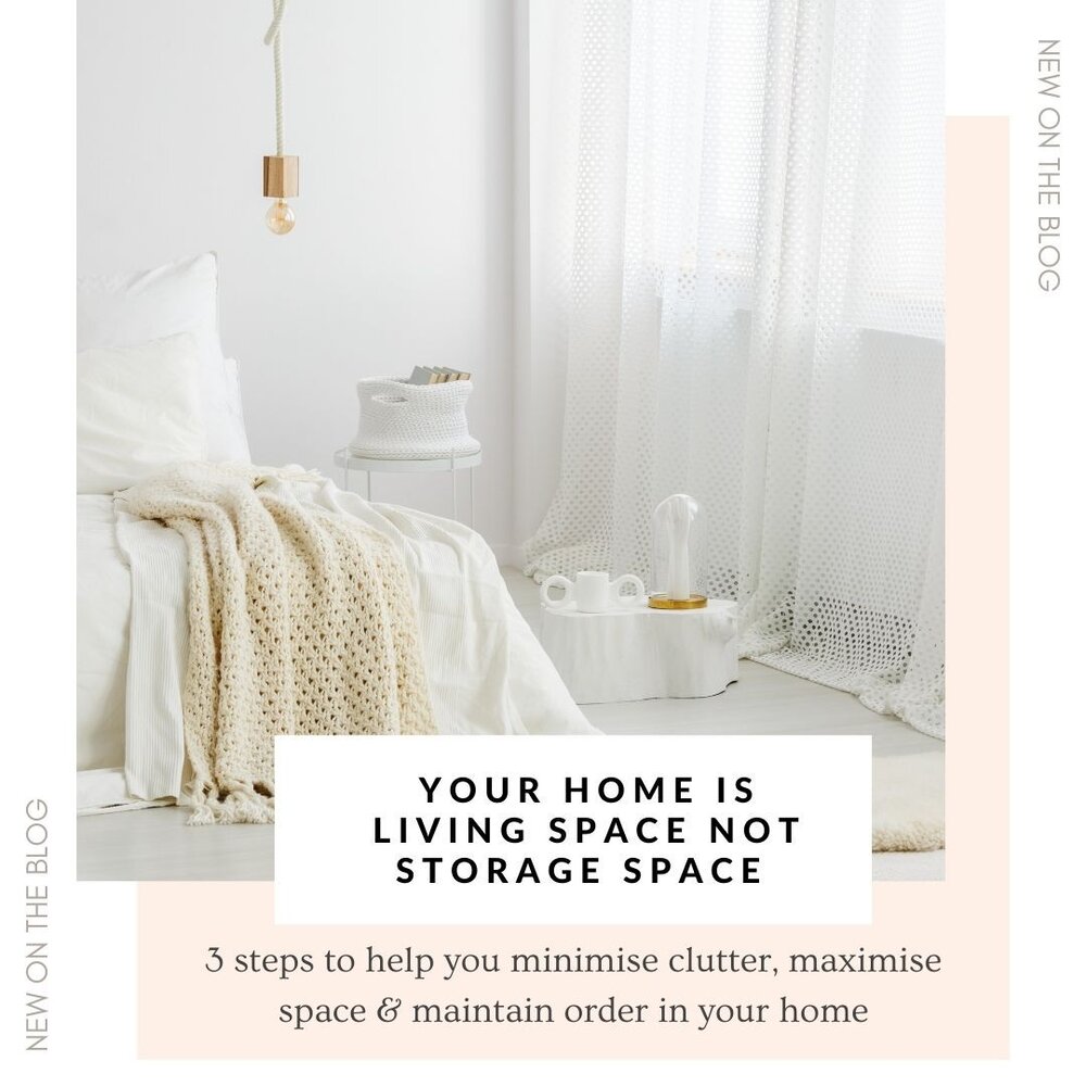 Your Home is Living Space Not Storage Space - Lose the Storage Find Your Home