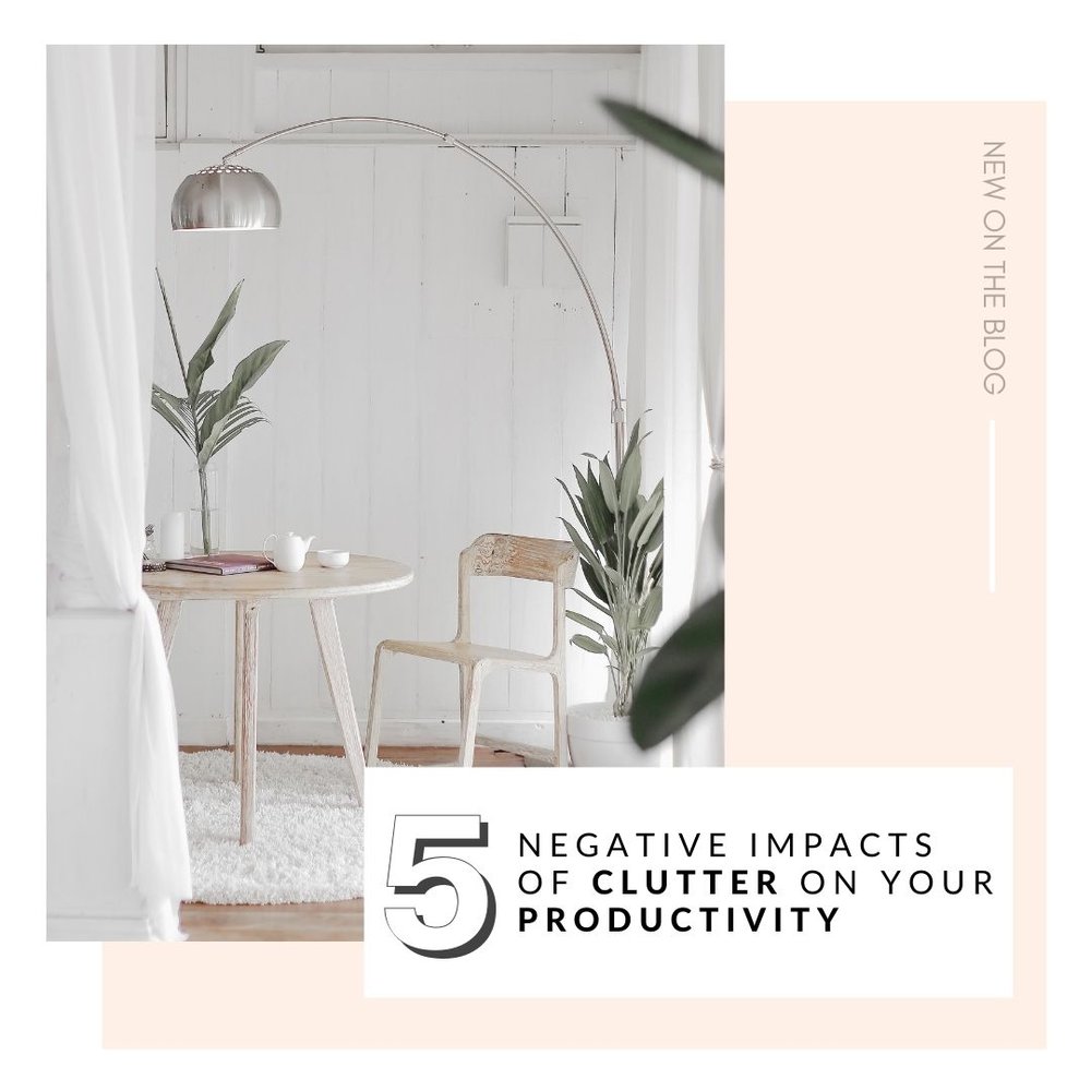 5 Negative Impacts Clutter is Having On Your Productivity