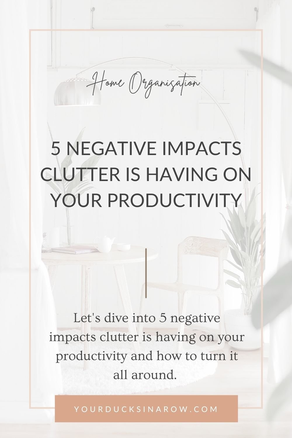 Clutter and Productivity
