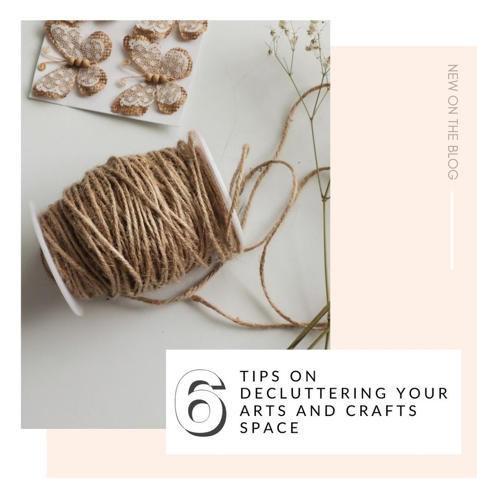 Tips on Decluttering Your Arts and Crafts Space