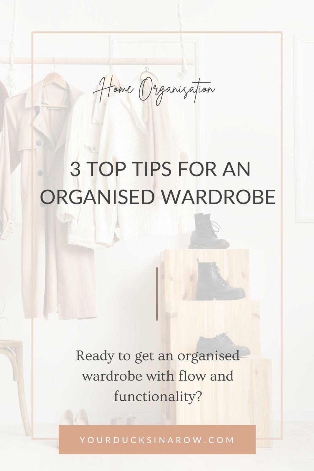 Top Tips for an Organised Wardrobe