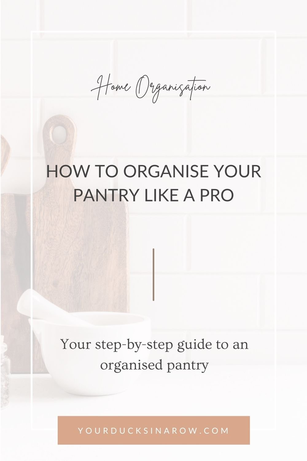 How To Organise Your Kitchen Pantry Like a Professional